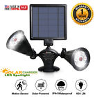 Gpct325 Solarek Led Dual Head Motion Sensor Solar Lights Waterproof Wall