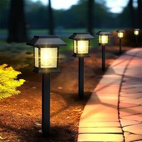 Dcgd003-6p Greluna Solar Lights Outdoor 6 Pack Waterproof Auto On/off Pathway