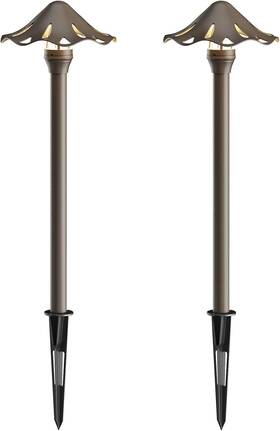 Group 313049888882 Landscape Lighting Low Voltage Pathway Lights 2pk Path 2 Pack