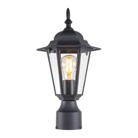 Gruenlich 795853970302 Outdoor Post Lighting Fixture Pole Lantern E26 Medium Base Max 60w Aluminum