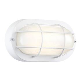 Gr-cl00130k Gruenlich 8.5ftft Oval Outdoor Wall Lights 1-pack 8.5inch 3000k White