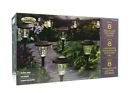 Gtx-10055 Naturally Solar Piece Led Pathway Lights Set Bronze 842674006748