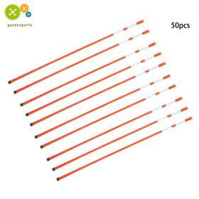 Opp664885 Gurdtopo 50 6feet Reflective Markers 5/16 Inch Diameter Driveway Snow Stakes Orange