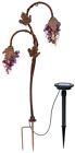 Gx-2430-twin Trendscape Twin Head Grape Lighting Bronze Solar Leds 0842674074303