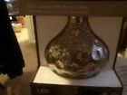 Gx-6006-l Thd Generic Outdoor Solar Lantern Silver Art Glass 842674081059