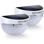 Gyl6white Othway Solar Fence Post 702756589005