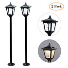 H-039f Greluna Solar Lamp Post Lights Outdoor Powered Vintage 696580899747