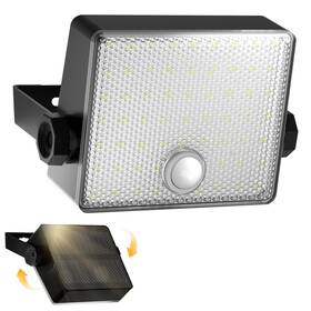 Haaray Jy2450 2200mah Solar Motion Sensor Outdoor Lights With Auto Head-up Led Secur