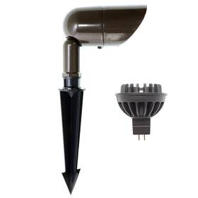 Bl5016-h Hadco 643129378942 Bullyte Landscape Flood Light With Spike And Led Bulb 12v Bronze