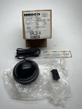 Srl2-a Hadco Outdoor Fence Landscape Walkway Light Frosted Lens Black 12v 18w