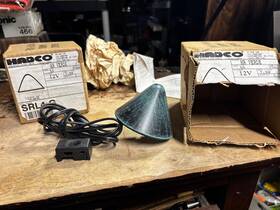 Srl4-g Hadco 2 Nos Nightlife Landscape Lighting Sconces Verde 12v 7.5w Usa