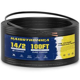 Hx1826 Haisstronica Ulec Low Voltage Landscape Wire 14/2 100ft Lighting Copper
