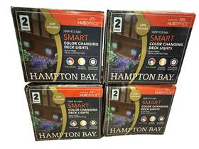 Hampton Bay 082392234614 50 Lumen 2.83 Inch Led Hardwired Smart Deck Rail Light Powered By Hubspace 2-pack