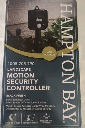 1005-705-790 Hampton Bay Low-voltage Landscape Motion Security Controller