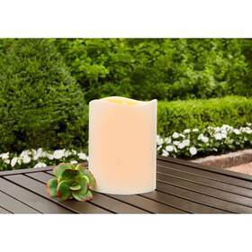 33550hdpr Hampton Bay 4.5 Inch X 6 Remote Ready Battery Operated Outdoor Patio Resin Led Candle