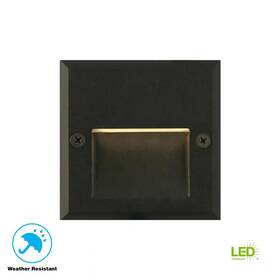 Hampton Bay 445057477482 Led Path Light Black Outdoor Landscape Lighting 32 Lumen Energy Efficient