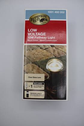 1001492052 Hampton Bay 627442083219 Led Pathway Light Low Vol 10 Watts 25 Lumens 1001492052- Duts