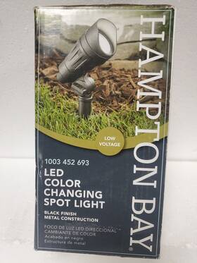 1003 Hampton Bay 940500324470 Integrated Led Outdoor Spotlight With Cct Change 452 693