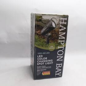 Iwh2301lm-5 Hampton Bay Low Voltage Integrated Led Outdoor Landscape Spot Light 20w Eqv