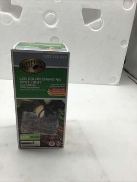 Wh2301lm-5 Hampton Bay 4.5-watt Black Adjustable Light Color Outdoor Landscape Flood