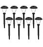 Hanwen Azirier Solar Lights Outdoor Waterproof Security Easy Install Garden