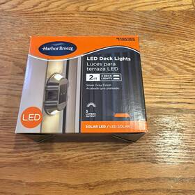 1185355 Harbor Breeze Solar Led Deck Lights