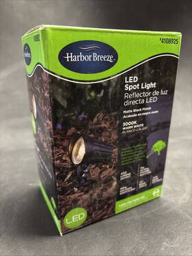 4108925 Harbor Breeze Landscape Lighting 450 -lumens 5 -watt Blacklow Voltage Led Spot