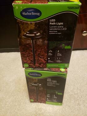 5505344 Harbor Breeze 2 Led Path Lights