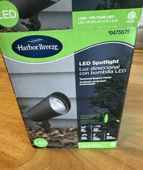 Harbor Breeze 822985525077 Led Spot Light M36