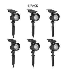 Harbor Breeze 840623114919 Black Solar Led Flood Light Kit