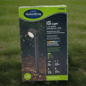 Harbor Breeze 851776003852 Led Low Voltage 150 Lumen Path Light 2.7w Adjustable Lighting Temp
