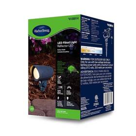 Zdl1146-led6k8030 Harbor Breeze 3000k Flood Light 6.5-watt Patina Low Voltage Led New