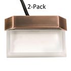 Hd38683atb Hampton Bay Antique Brass Outdoor Integrated Led Clear 627442083509