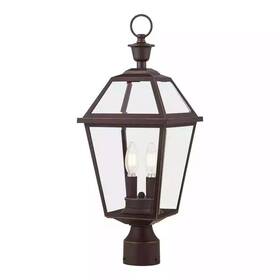 Jlw1802ax-01 Hdc Jlw1802ax-01/or Glenneyre 2-light Oil-rubbed Bronze French Quarter Gas Style Outdoor Post