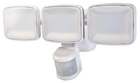 Hz-5833-wh Heath Zenith 016963158337 Globe Led Activated 3000 Lumen Triple Lamp Head Light And 240 Degr