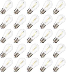 3vb5a96 Hefei Huomiao Optoelectronics Technology Co. Ltd. Solar String Light Bulbs Dc 3v Low Voltage Shatterproof 25 Warm White
