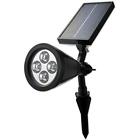 Hg3100 Gardenhome Outdoor Led Solar Powered Spotlight Waterproof Adjustable 878312001820