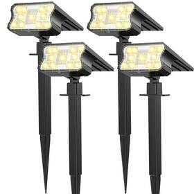 Cdd-l-002 Hggh Solar Lights Outdoor Waterproof Ip67 60 Led 3 Lighting Modes Spot Ligh