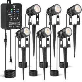 Cdd-1001-6p Hiboitec Low Voltage Landscape Lighting With Transformer Photocell Sensor And