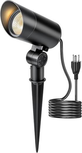 Dcd-301 Hiboitec 1 Pack 30w Outdoor Led Spot Lights 120v Plug In Flag Pole Light 3000lm 3000k