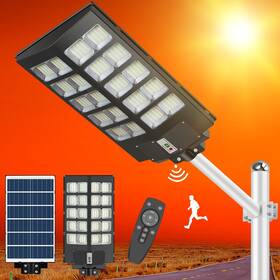 Hiepock 602581512219 3200w Solar Street Lights Outdoor 100000lm 6500k Led Li
