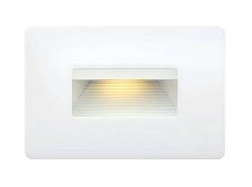 15508sw Hinkley Landscape Lighting Luna Horizontal 12v Step Light - Low-voltage 2700
