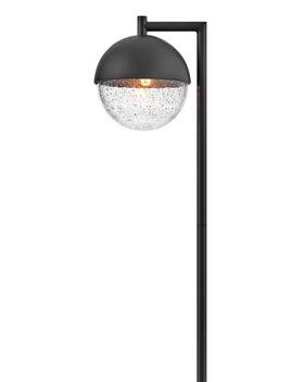 1550sk Hinkley Revolve Path 1-light Led Light In Satin Black