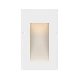 1562sw Hinkley Taper Low-voltage Satin White Integrated Led Vertical Stair Light