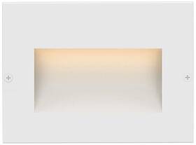 1563sw Hinkley Taper Step 4 1/2 Inch Wide Satin White Led Light