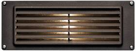 1594bz-ll Hinkley 8 3/4 Inch Wide Bronze Louvered Led Landscape Deck Light