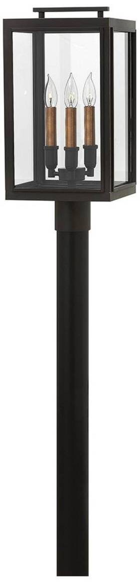 2911oz-ll Hinkley Sutcliffe 20 Inch High Oil-rubbed Bronze Led Outdoor Post Light