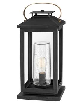 1167bk-ll Hinkley Lighting 1167-ll Atwater 1 Light 21.5 Inch Tall Coastal - Black
