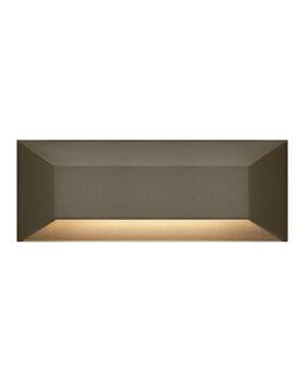 15228bz Hinkley Lighting 15228 Nuvi 8 Inch W 12v Led Step Light - Bronze