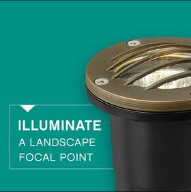 16704mz Hinkley Lighting Hardy Island 4 Inch Landscape Well Light In Matte Bronze